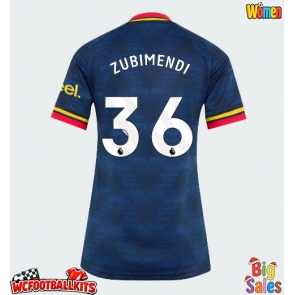 Arsenal Martin Zubimendi #36 Replica Away Stadium Shirt for Women 2026-27 Short Sleeve
